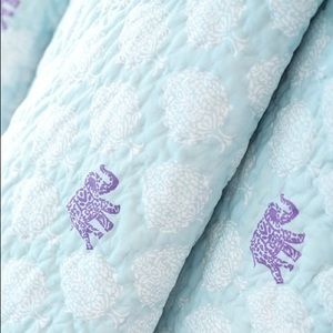 Pottery Barn Kids Stella Full Quilt & 2 Shams